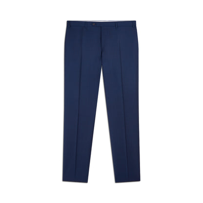 Navy Micro Check Notch Lapel Wool Suit