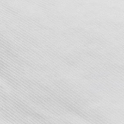 Stenströms White Cotton Corduroy Fitted Body Shirt Fabric
