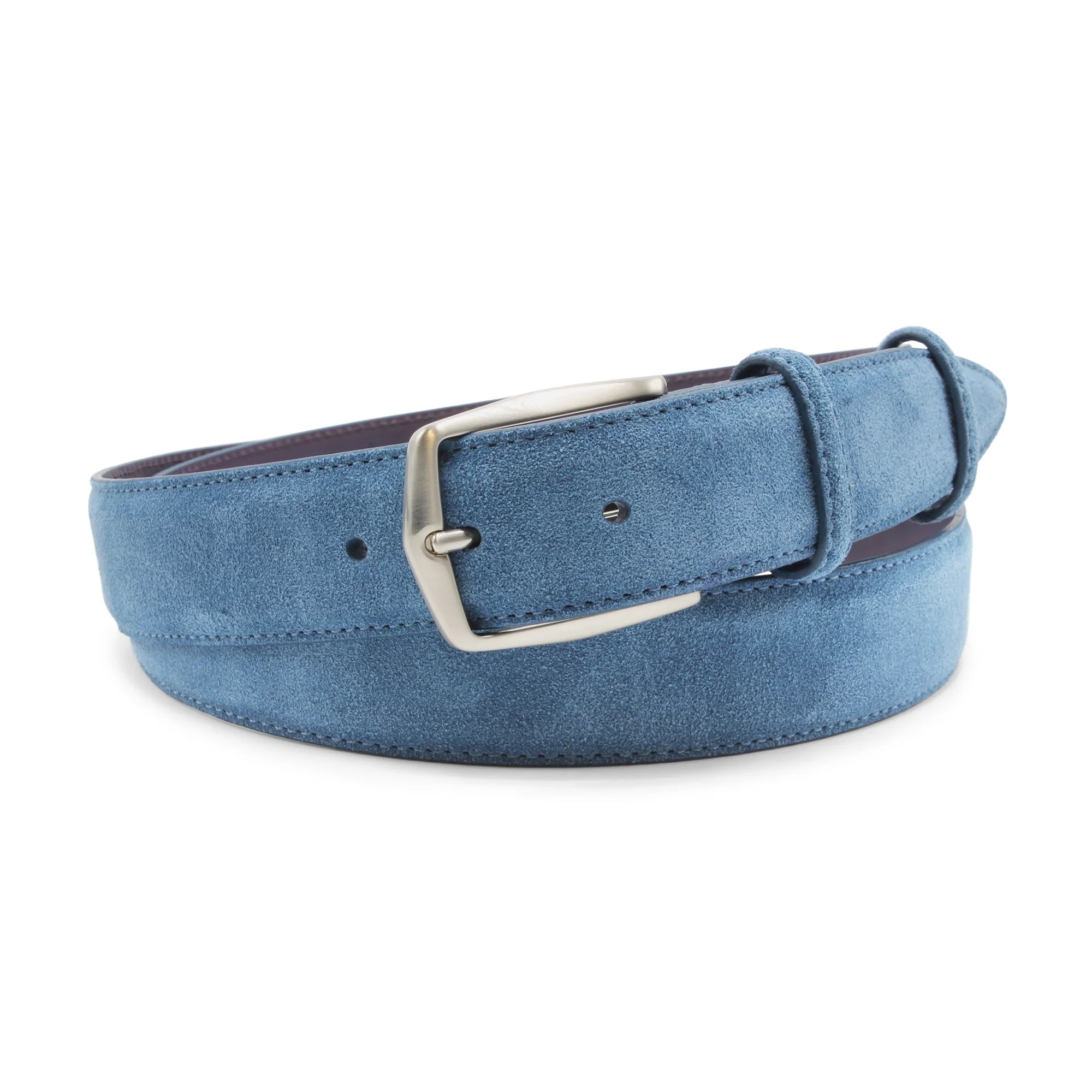 Light Blue Suede Belt