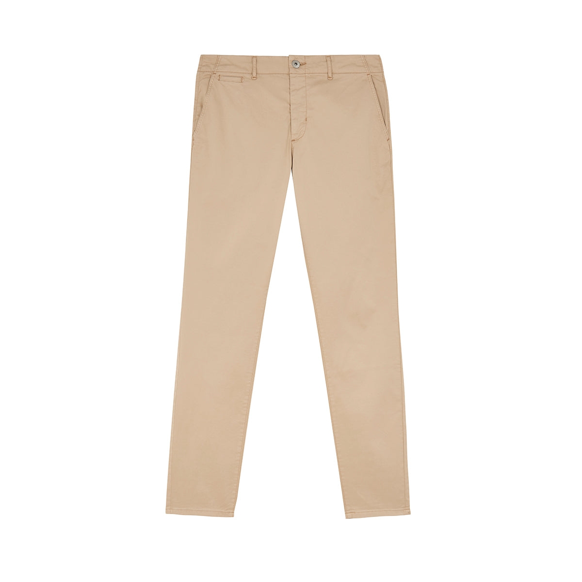 Khaki Beige Danford Cotton Chino