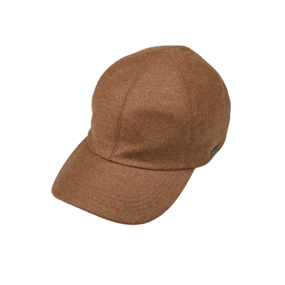 Wigéns Camel Loro Piana Wool Cashmere Baseball Cap Feature