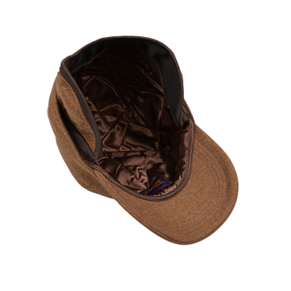 Wigéns Camel Loro Piana Wool Cashmere Baseball Cap Flaps