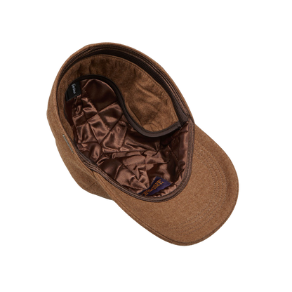 Wigéns Camel Loro Piana Wool Cashmere Baseball Cap Inside