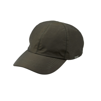 Wigéns Green Wool Loro Piana Storm System Cap Feature