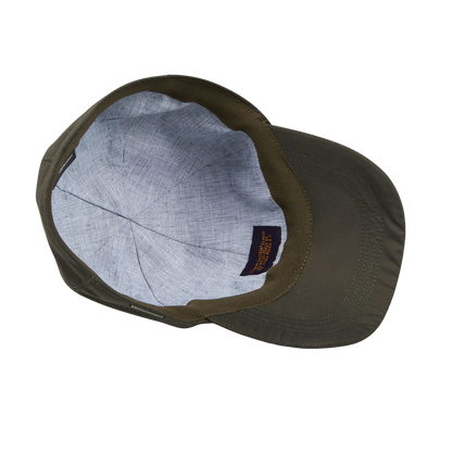 Wigéns Green Wool Loro Piana Storm System Cap Inside