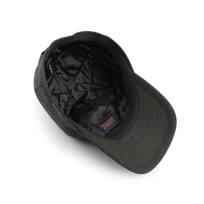 Green Loro Piana Wool/Cashmere Baseball Cap