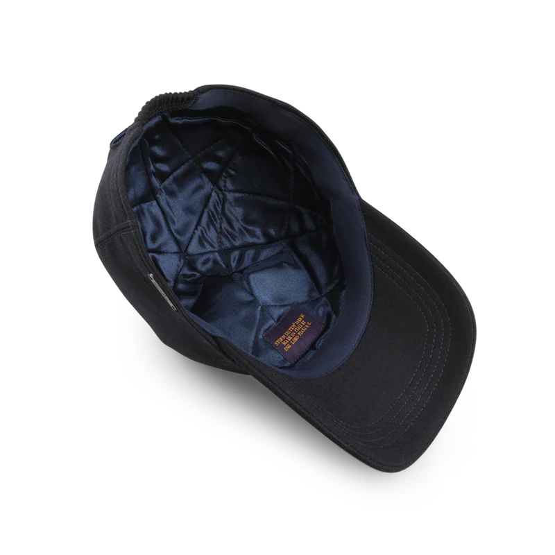 Navy Loro Piana Wool/Cashmere Baseball Cap