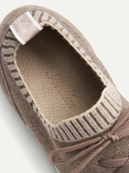 Taupe Brown Active Knit Wool Sneaker