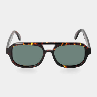 Gianni Eco Dark Havana | Bottle Green
