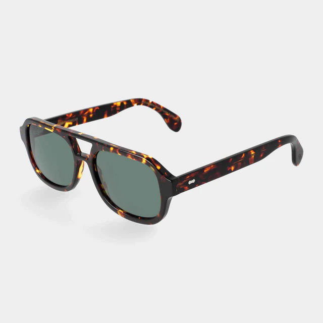Gianni Eco Dark Havana | Bottle Green