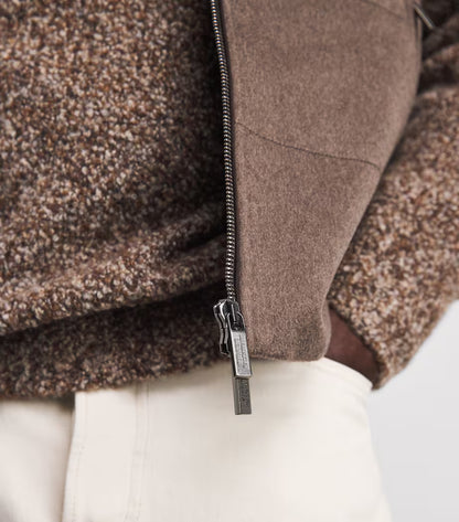 Brown Cashmere Arena Gilet