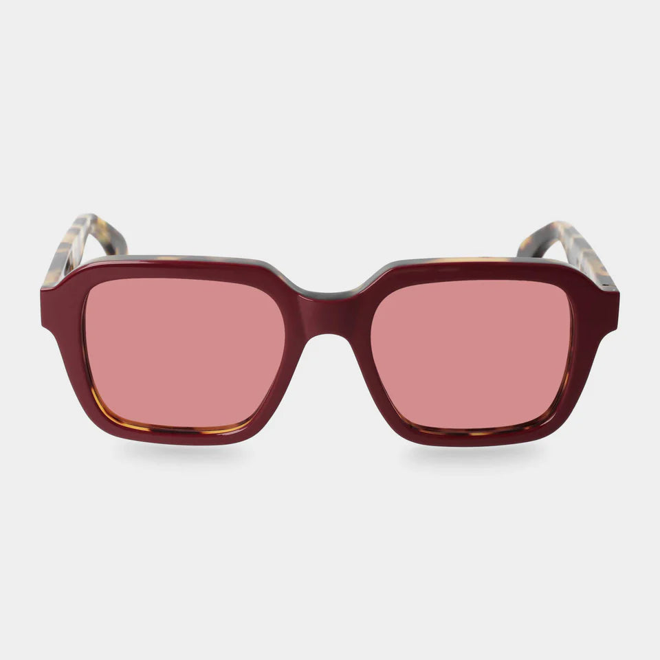 Lino/Plum/Red