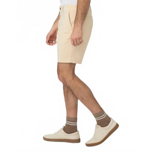 Cream Tusk Cotton Stretch Phillips Shorts