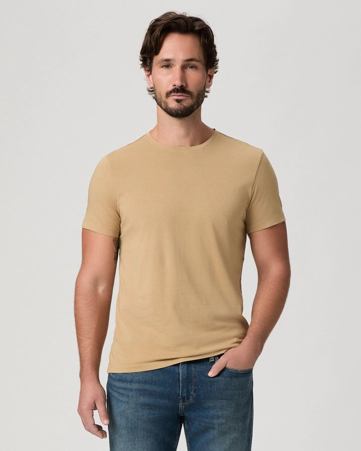 Light Brown Russet Sorden Crew Neck Tee